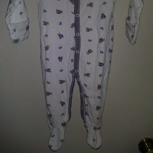 Ralph Lauren Long sleeve footsie pj's